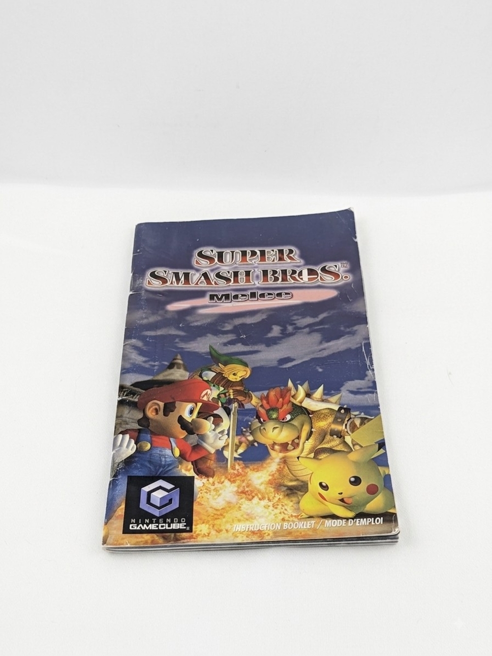 Manual Only for Super Smash Bros Melee GameCube (Manual) Authentic OEM